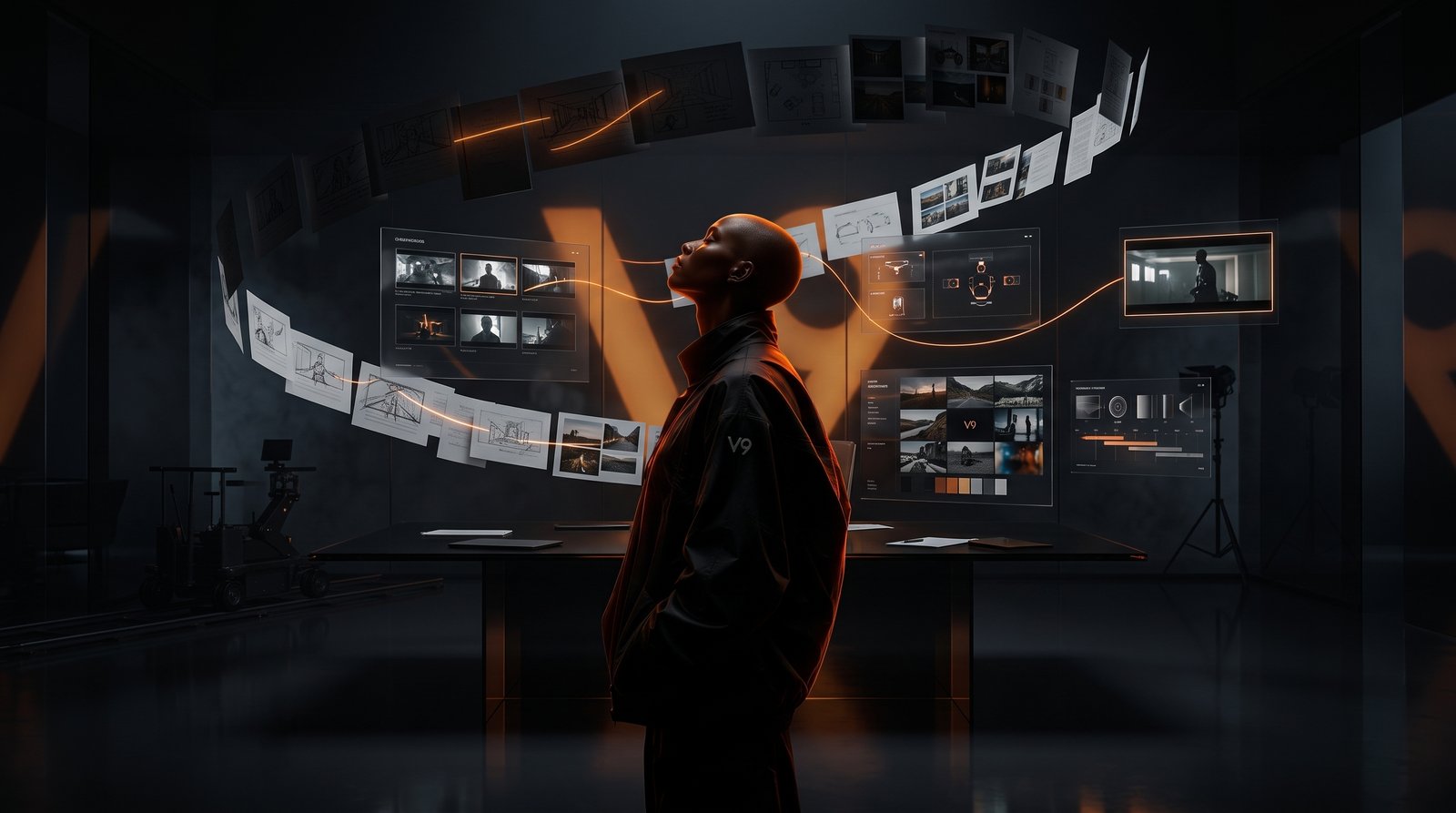 V9 pre-production planning room