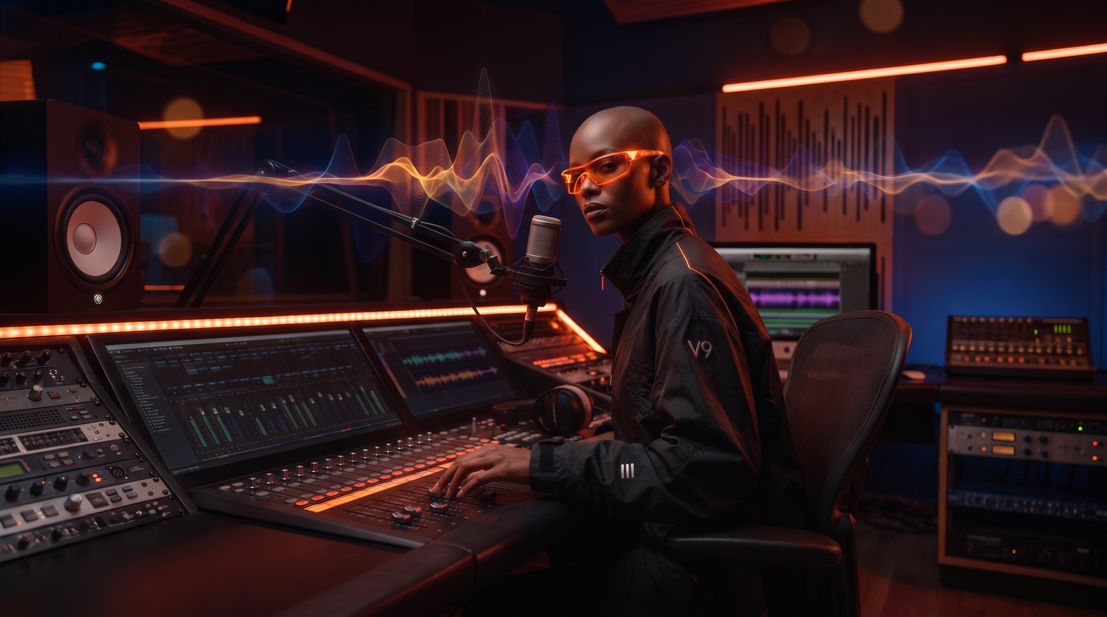 V9 professional voice studio
